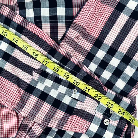 Plaid Enro Long Sleeve Button Down Shirt * M - Picture 2 of 5